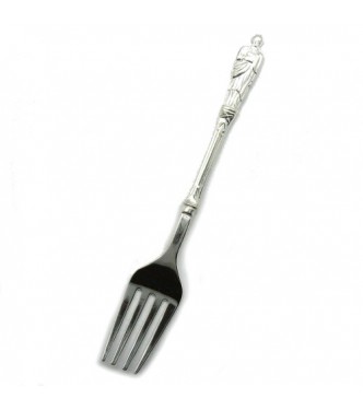 S000008 Solid genuine sterling silver fork hallmarked 925 Empress